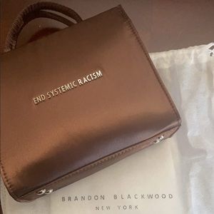 Brown ESR Brandon Blackwood mini purse